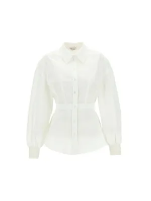 Alexander McQueen Coccon Sleeve Shirt
