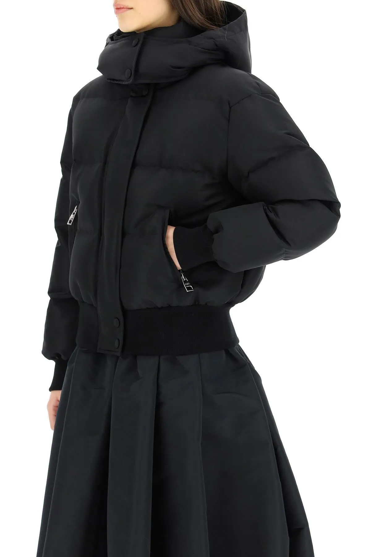 Alexander McQueen Hooded Puffer Jacket