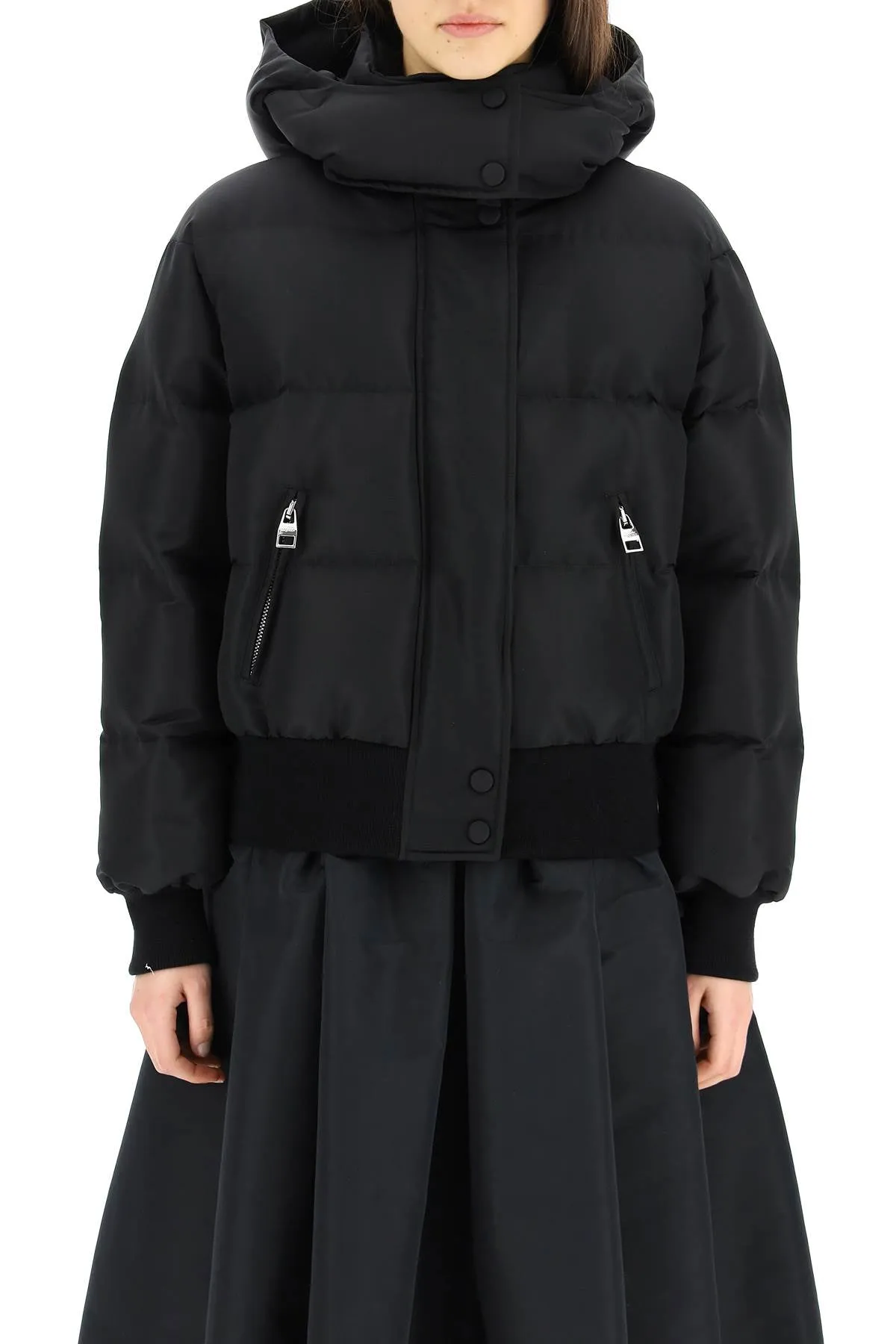 Alexander McQueen Hooded Puffer Jacket