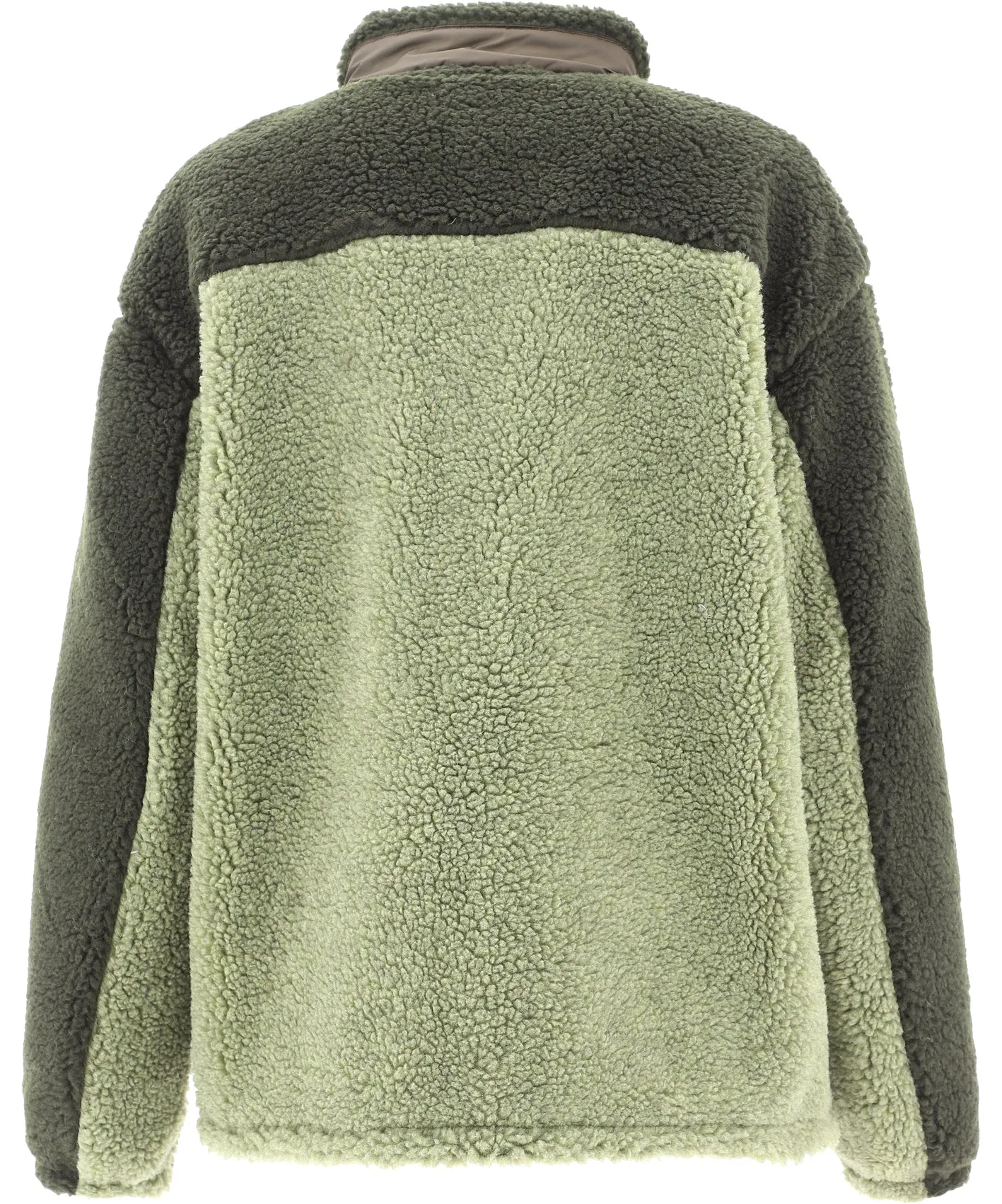 Ambush Logo Print Teddy Jacket