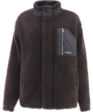 Ambush Logo Print Teddy Jacket