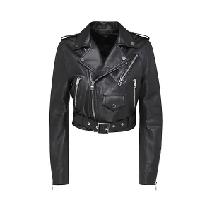Amiri Zip-Up Biker Jacket