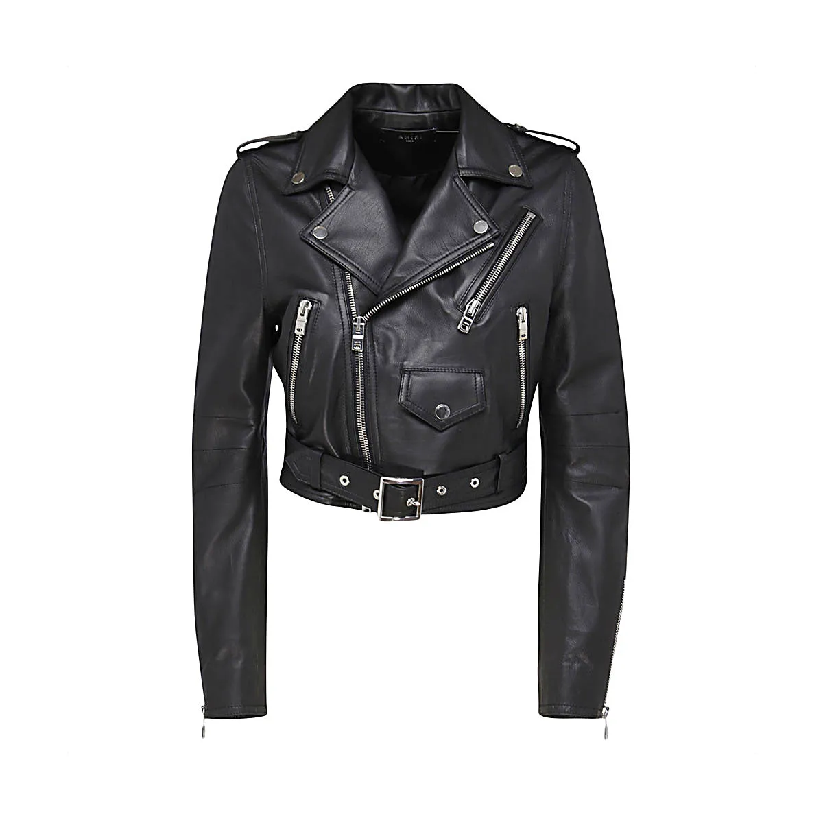 Amiri Zip-Up Biker Jacket