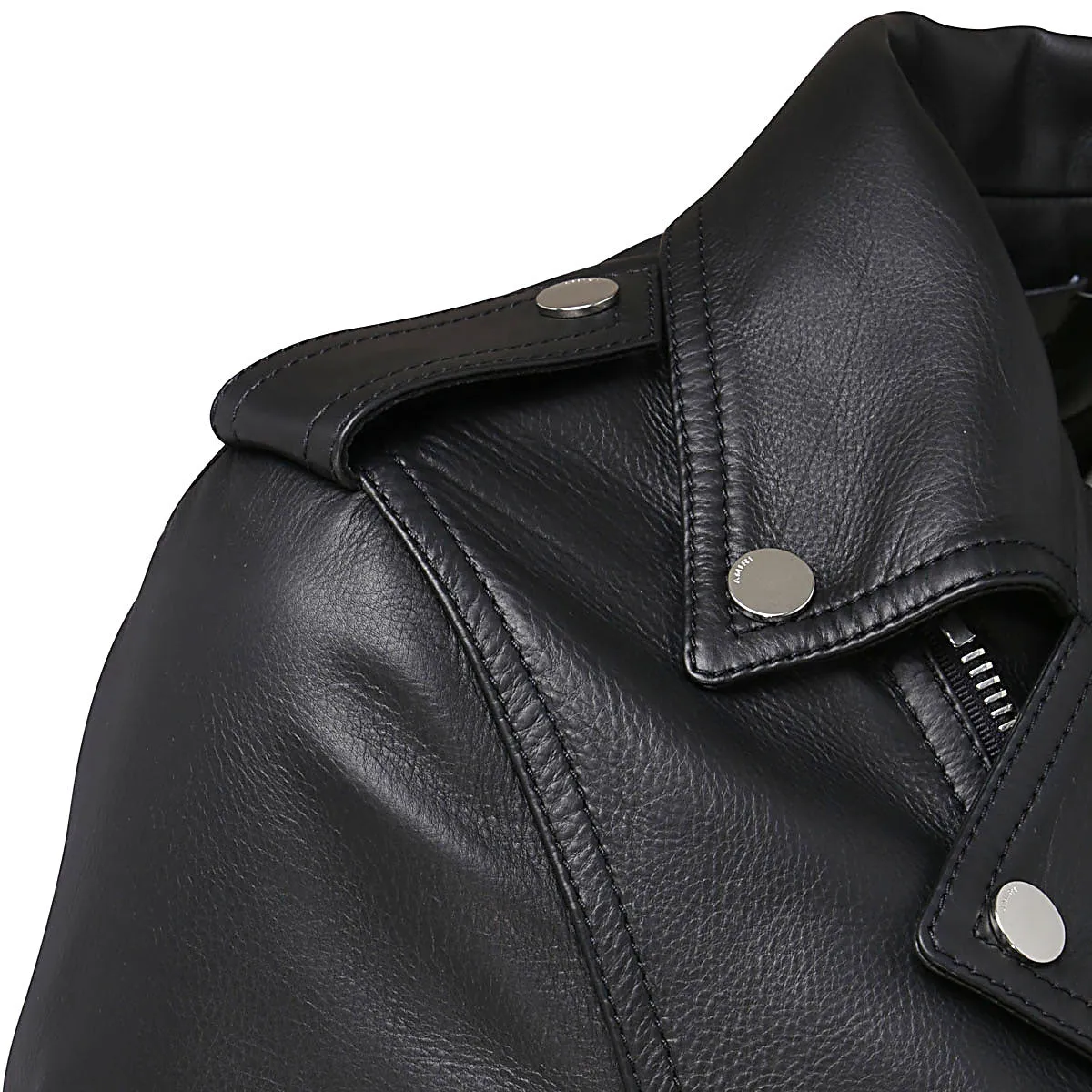 Amiri Zip-Up Biker Jacket