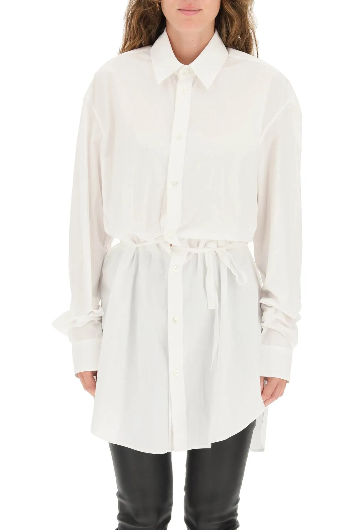 Ann Demeulemeester Slouchy Longline Shirt