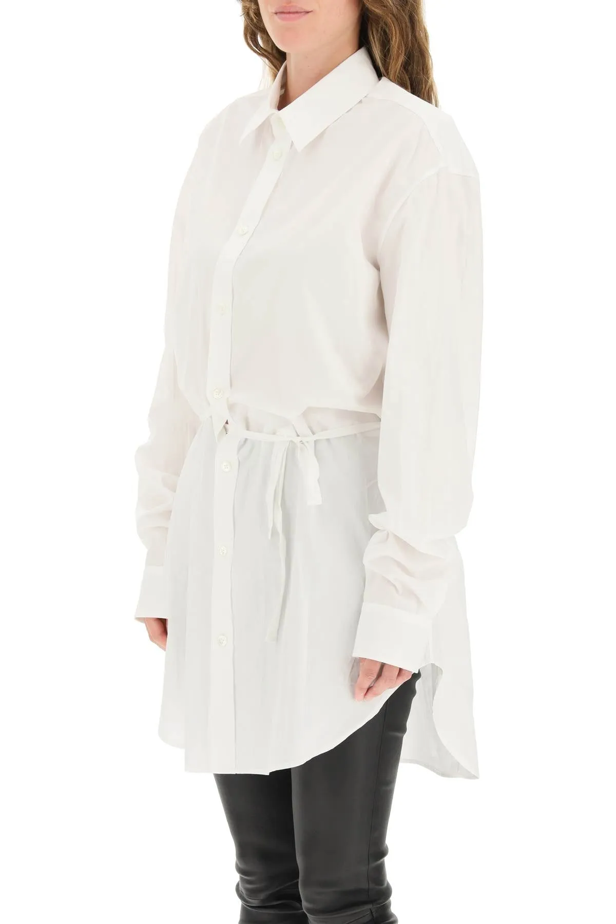 Ann Demeulemeester Slouchy Longline Shirt