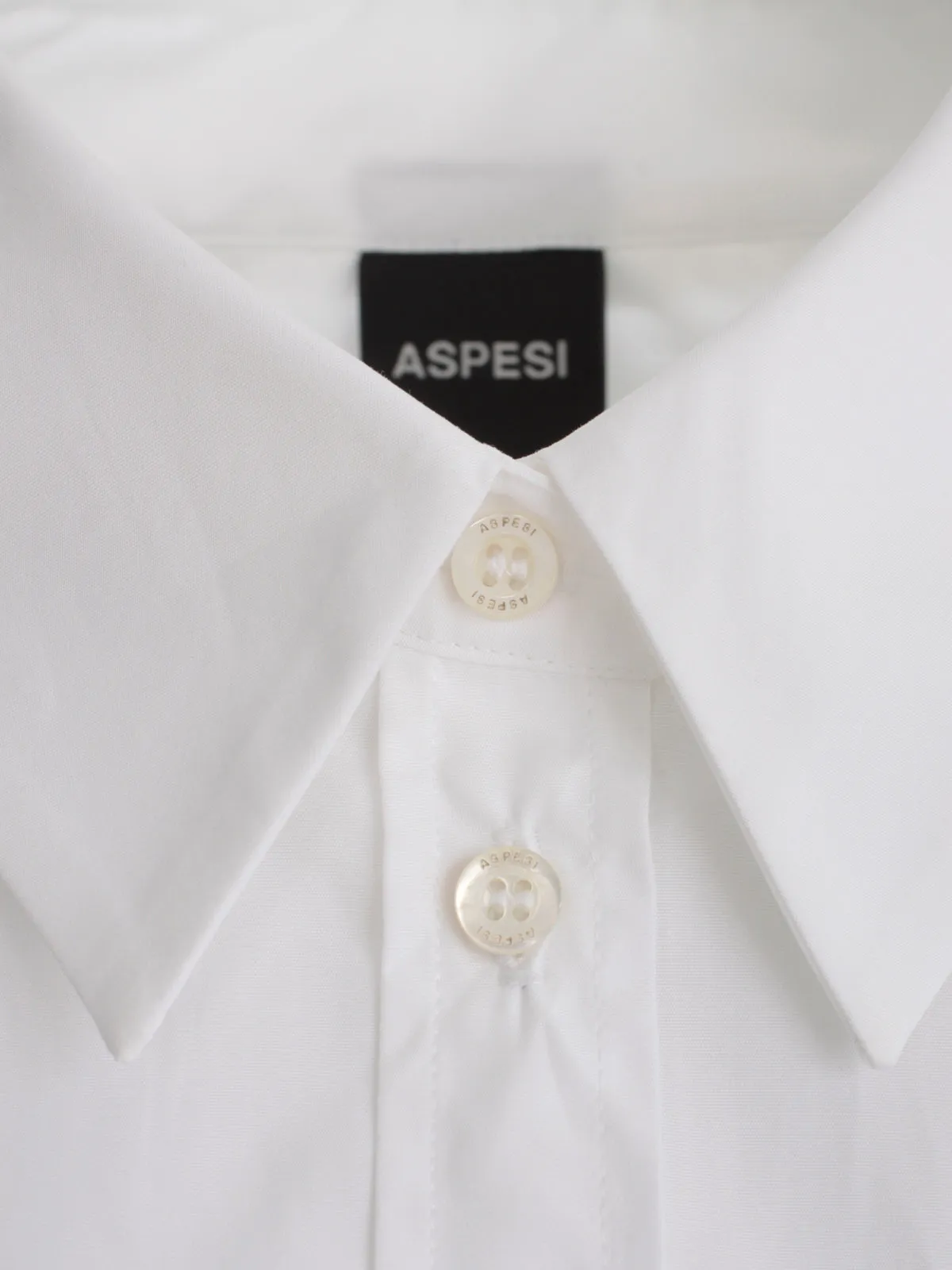 Aspesi Buttoned Long-Sleeved Shirt