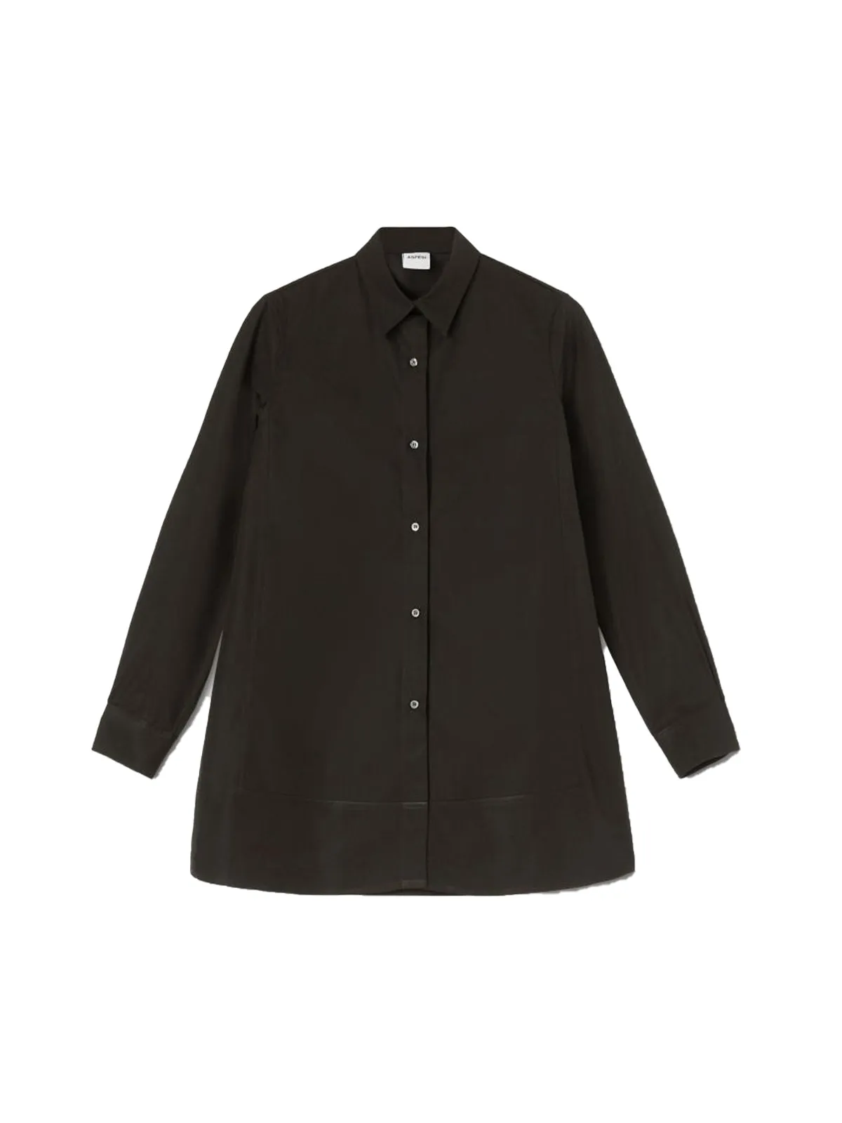 Aspesi Poplin Longline Shirt