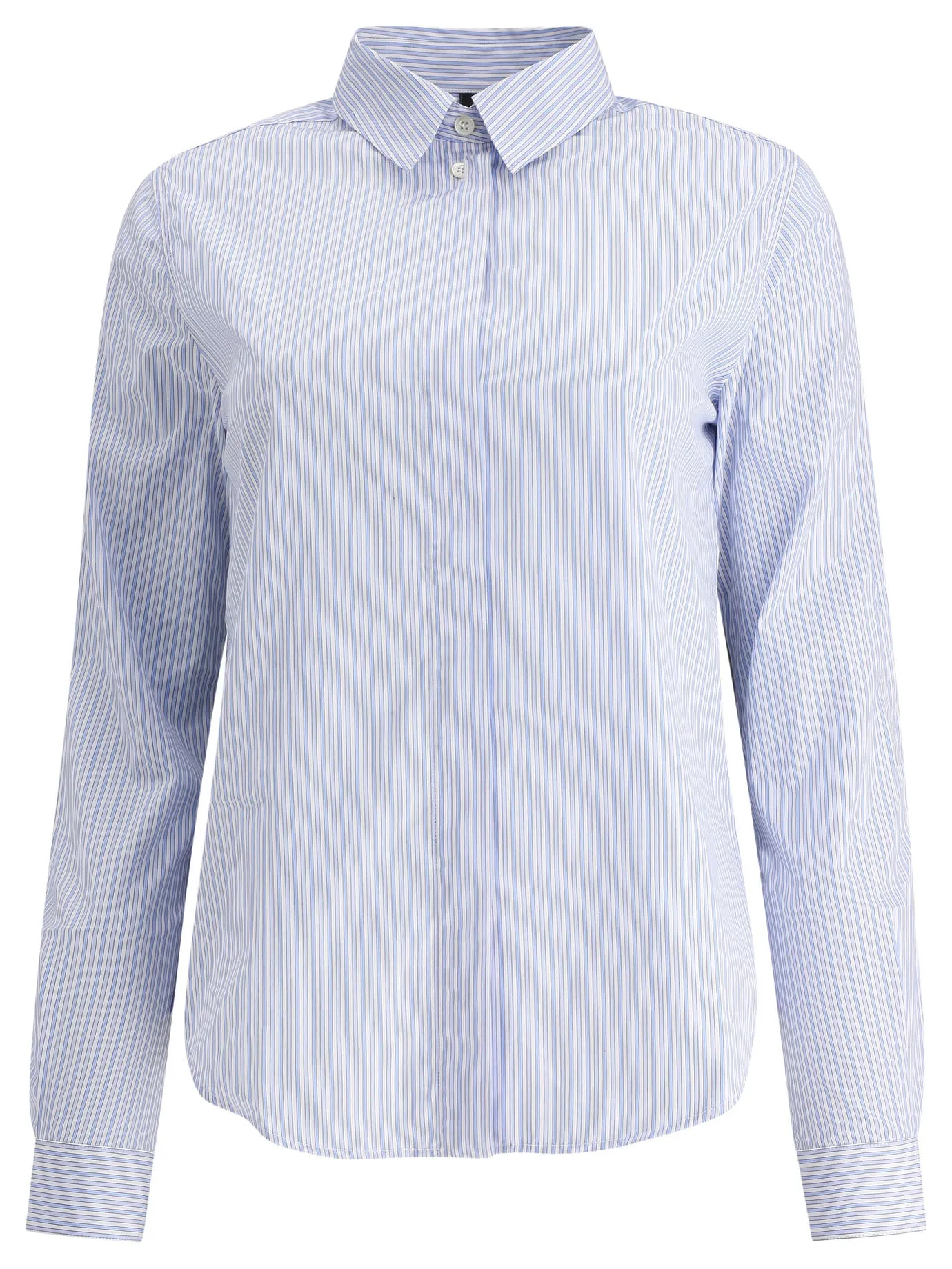 Aspesi Striped Long-Sleeved Shirt