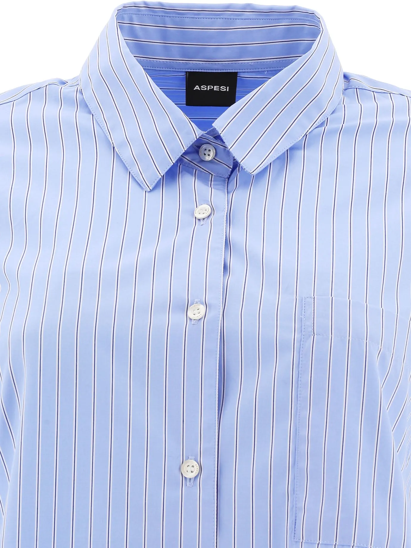 Aspesi Striped Long-Sleeved Shirt