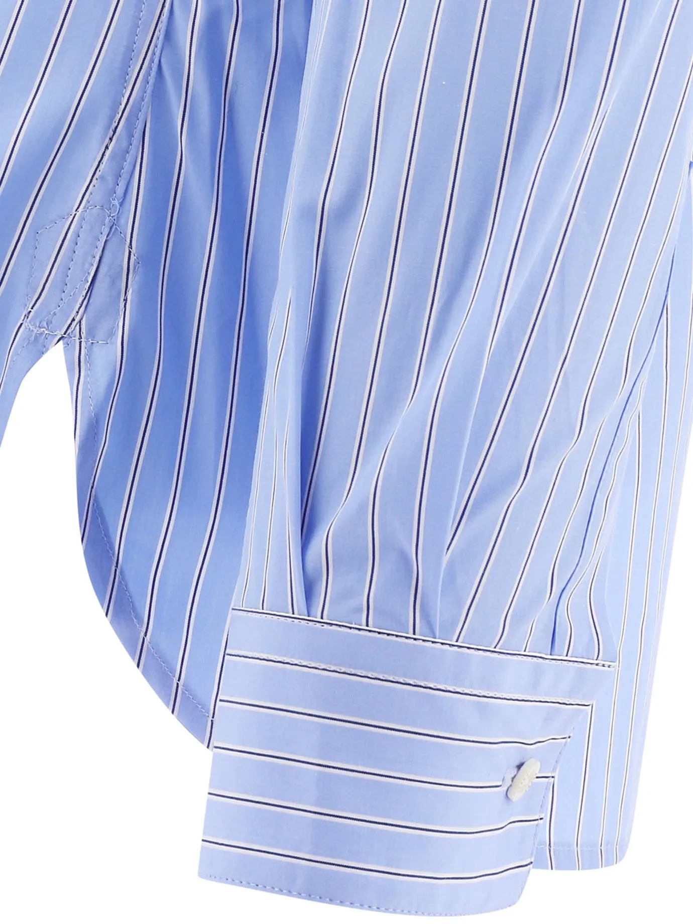 Aspesi Striped Long-Sleeved Shirt