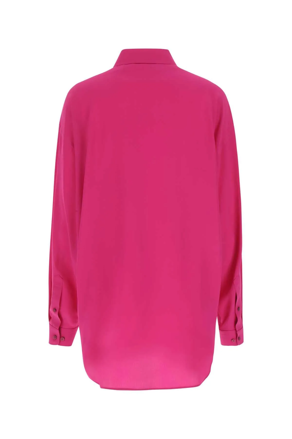 Balenciaga Logo Detailed Oversized Shirt