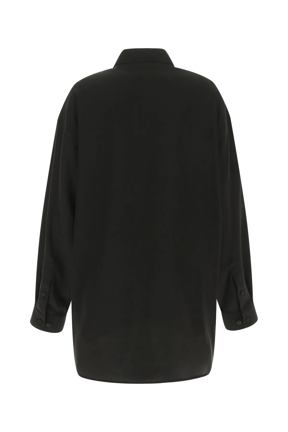 Balenciaga Logo Detailed Oversized Shirt