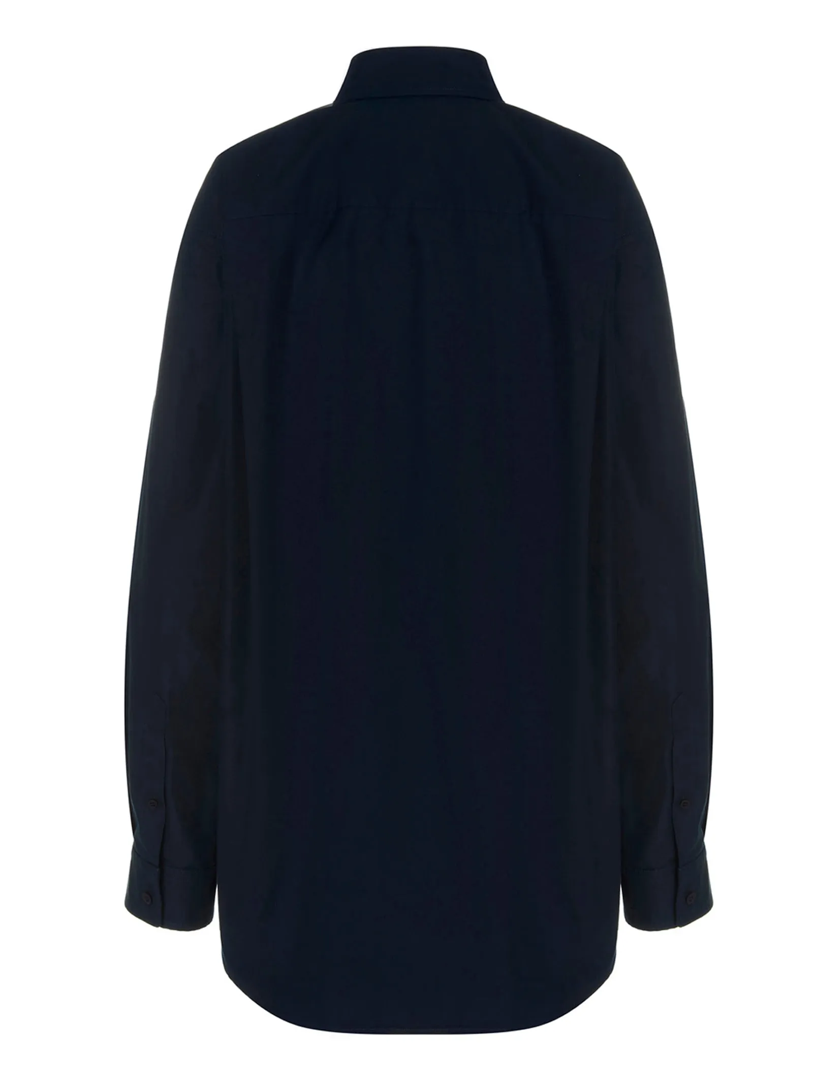 Balenciaga Logo Embroidered Shirt