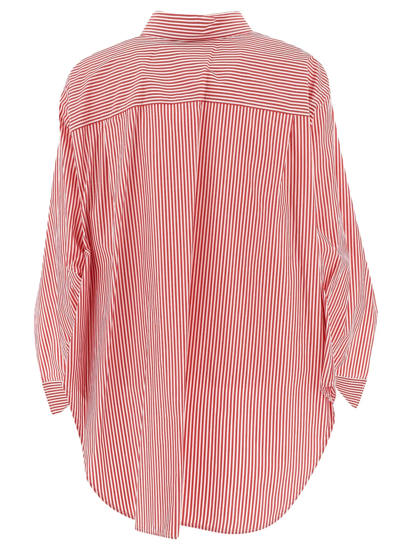 Balenciaga Logo Embroidered Stripped Shirt