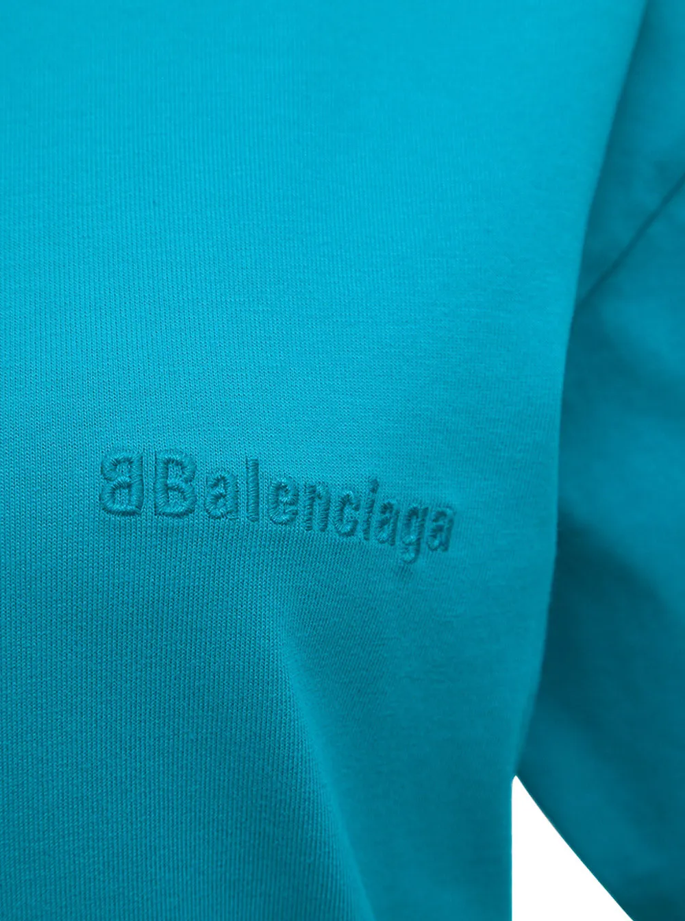 Balenciaga Logo Embroidered T-Shirt