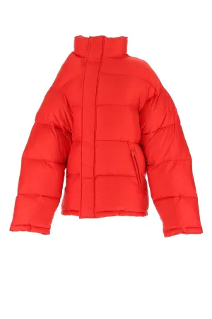 Balenciaga Off-Shoulder Puffer Jacket