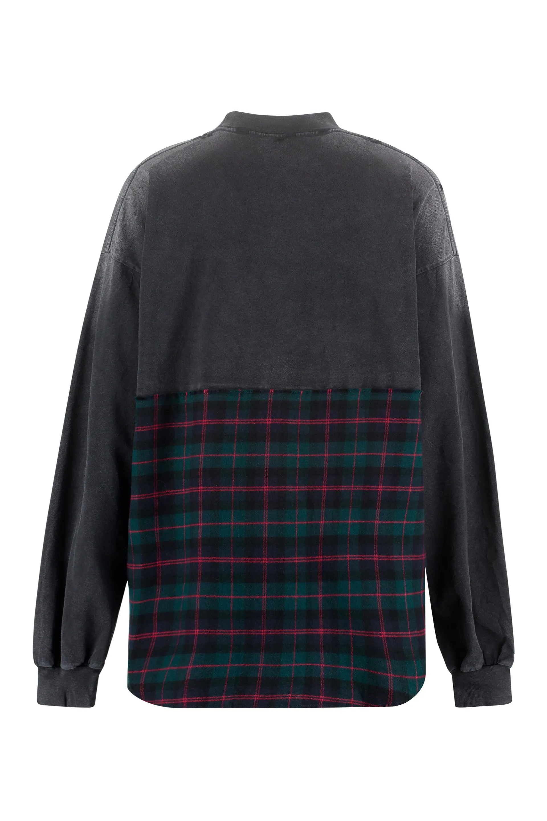 Balenciaga Patched Long-Sleeved Shirt
