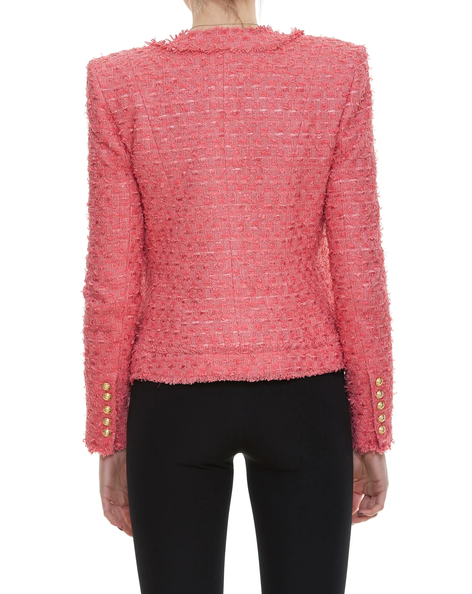 Balmain Buttoned Long-Sleeved Jacket