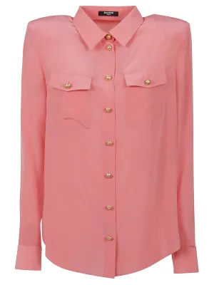Balmain Buttoned Long-Sleeved Shirt