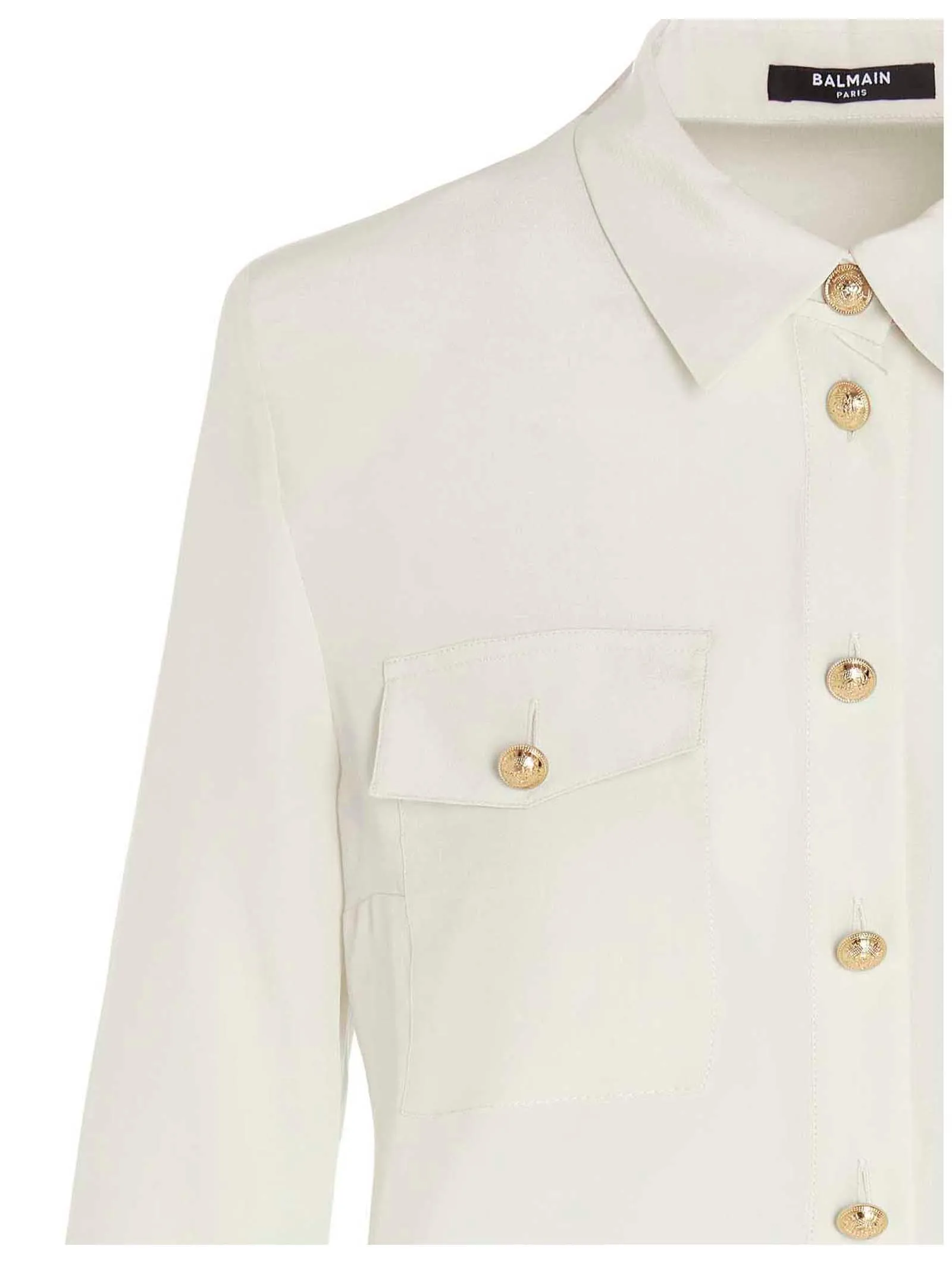 Balmain Buttoned Long-Sleeved Shirt