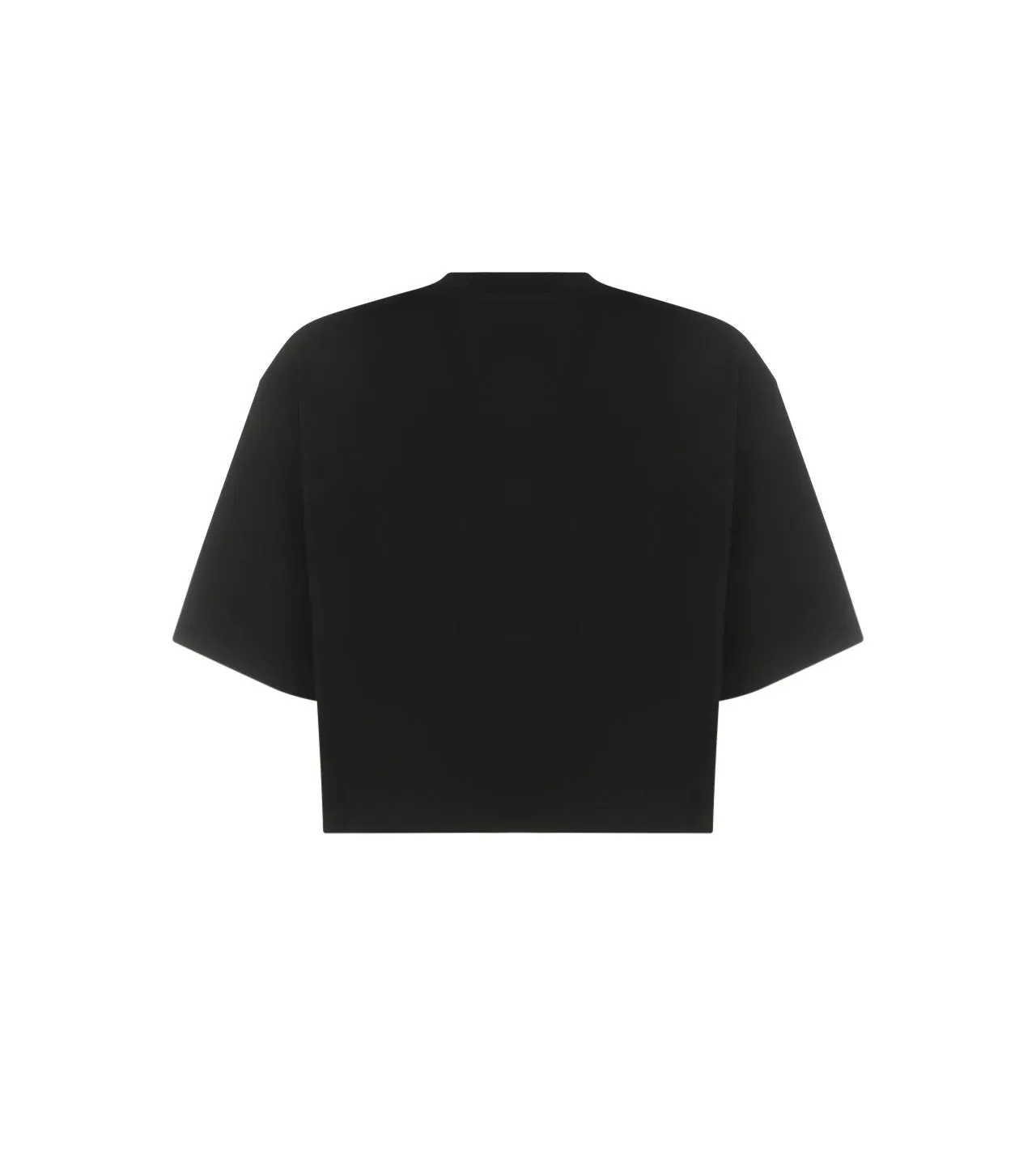 Balmain Crewneck Cropped T-Shirt
