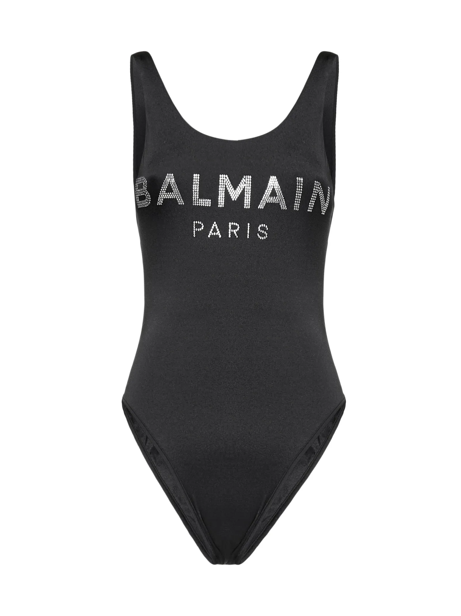 Balmain Logo Detailed Crewneck Swimsuit