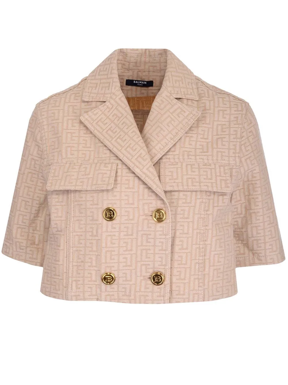 Balmain Monogram Jacquard Shirt