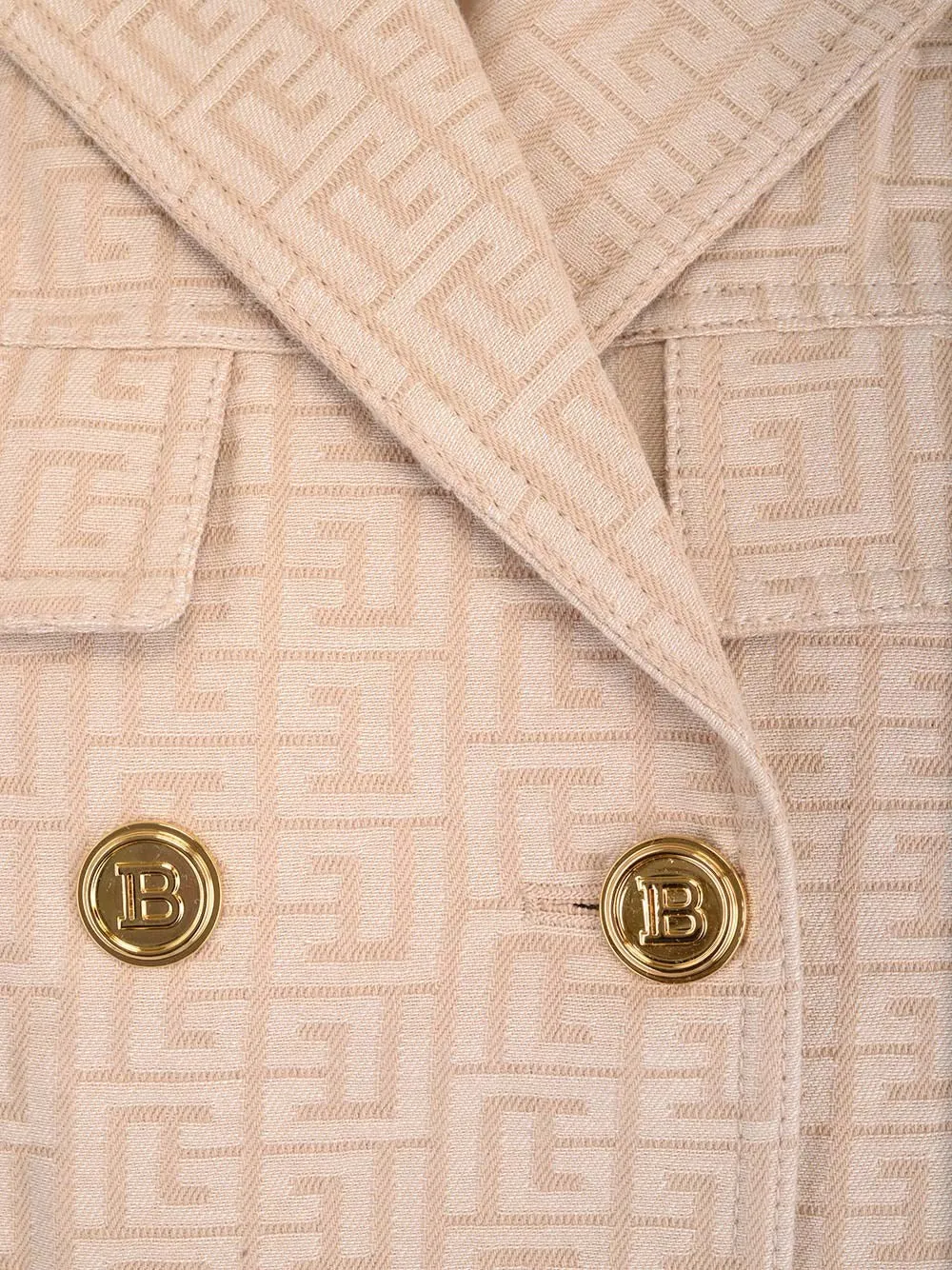 Balmain Monogram Jacquard Shirt