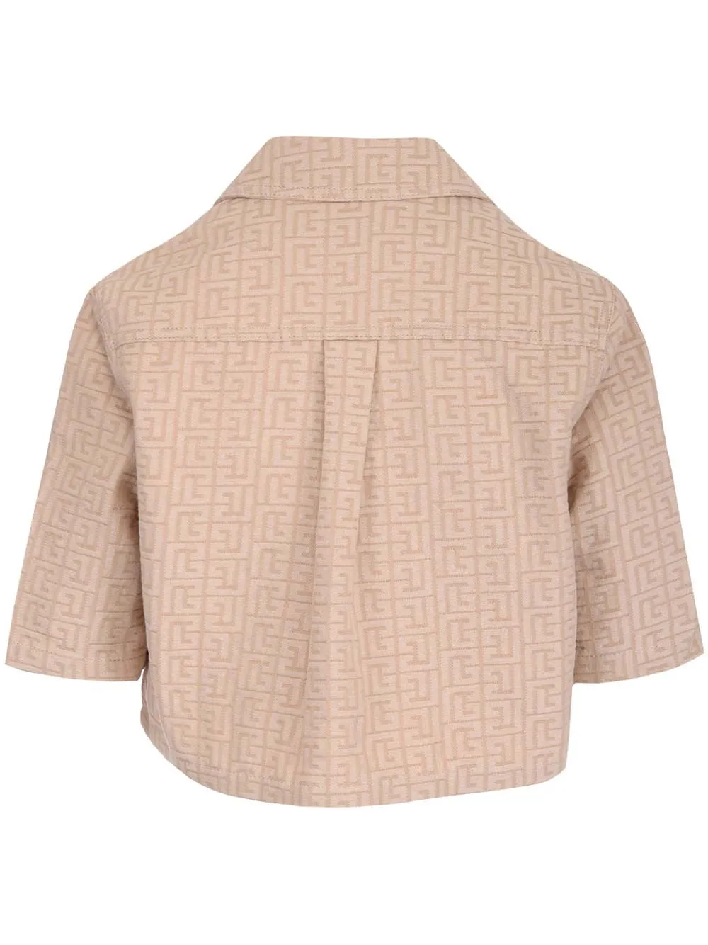 Balmain Monogram Jacquard Shirt