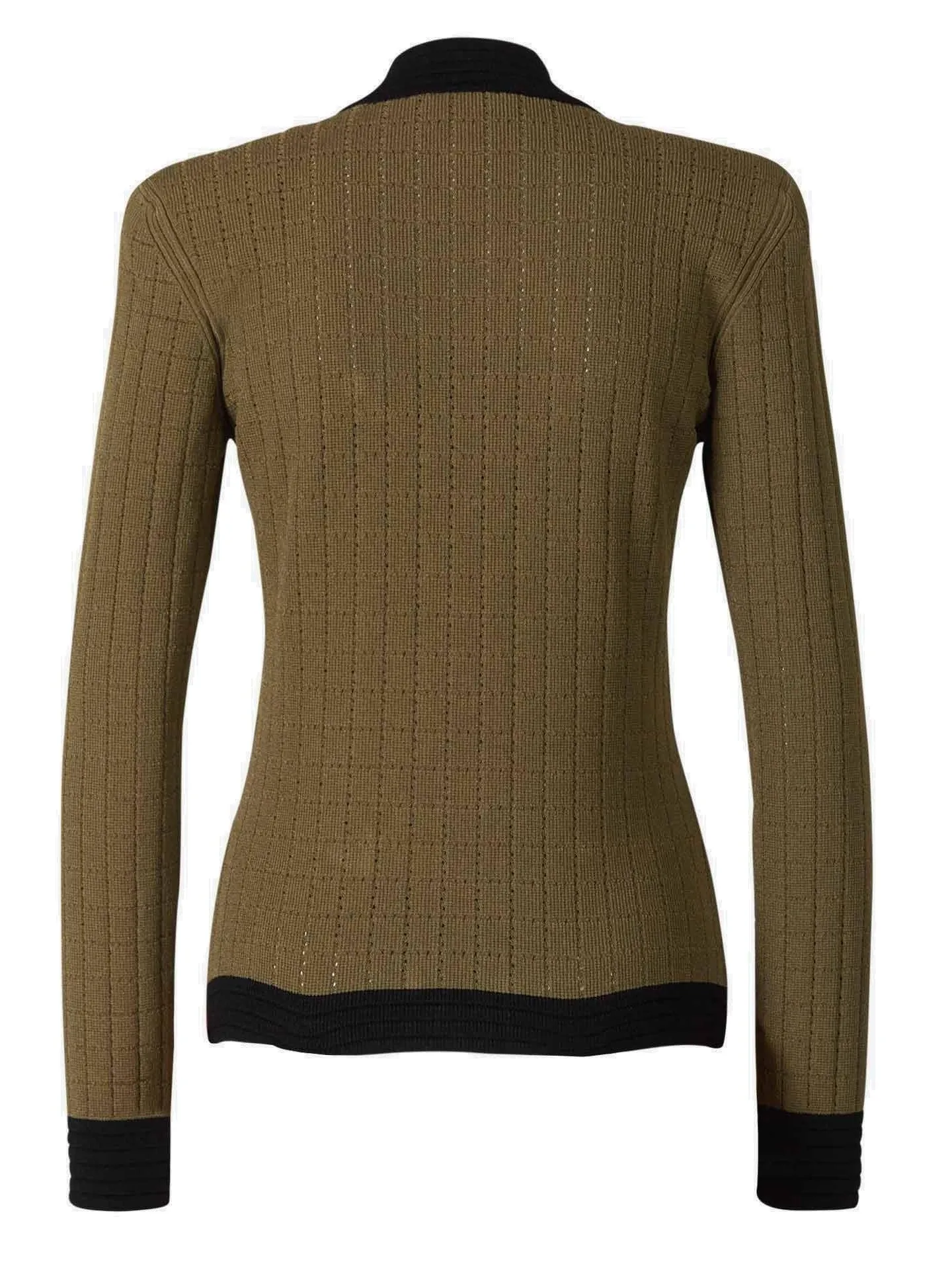 Balmain Ribbed Zip-Up Jacket