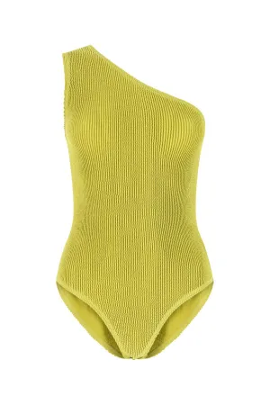 Bottega Veneta One-Shoulder Sleeveless Swimsuit