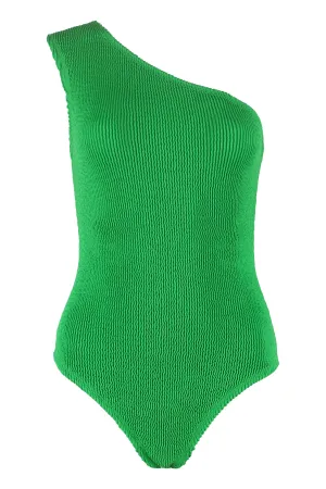 Bottega Veneta One Shoulder Swimsuit