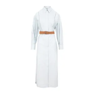 Brunello Cucinelli Belted Shirt Dress