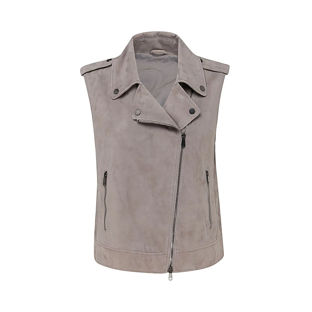 Brunello Cucinelli Sleeveless Zipped Jacket