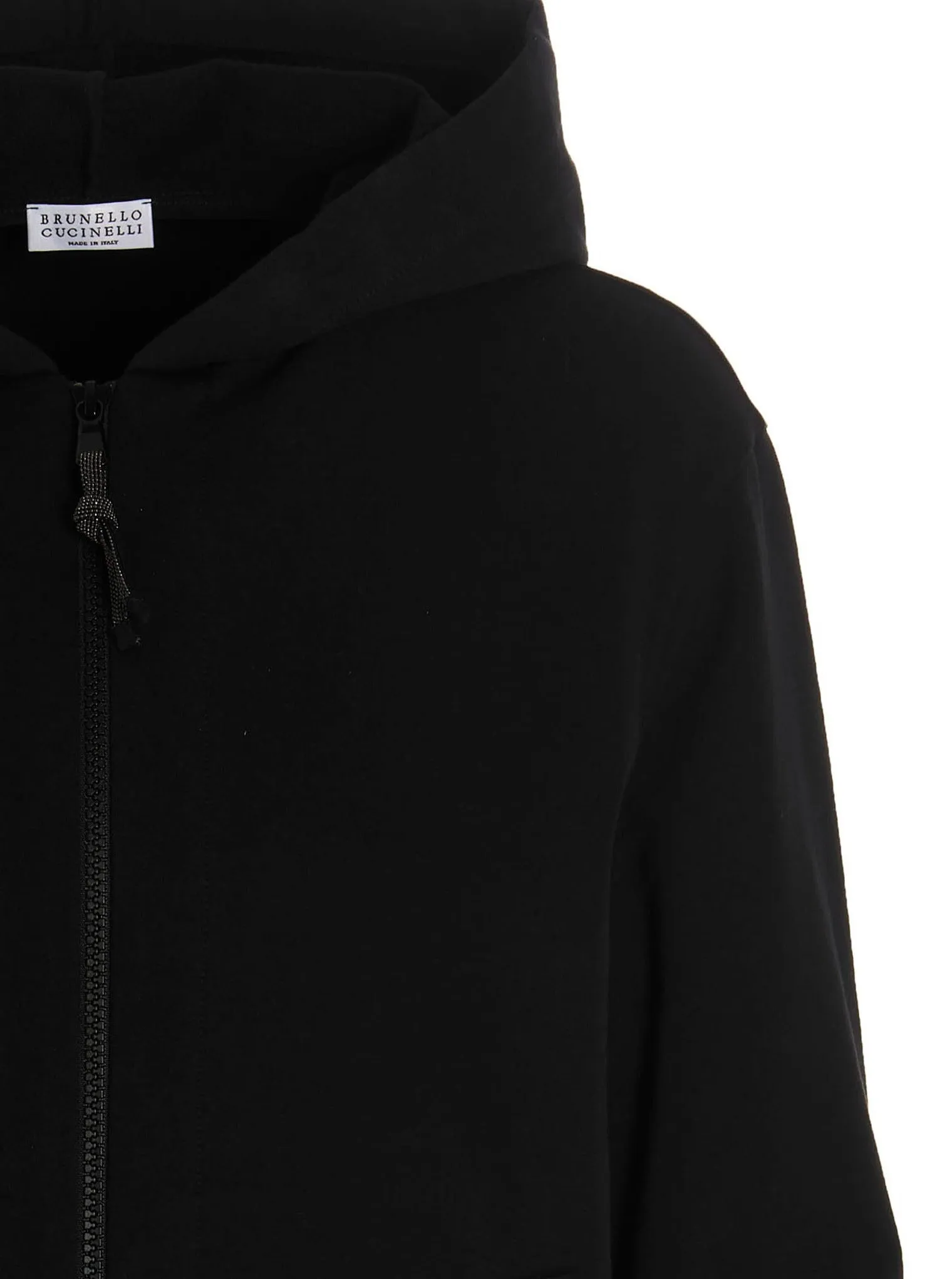 Brunello Cucinelli Zipped Hooded Jacket