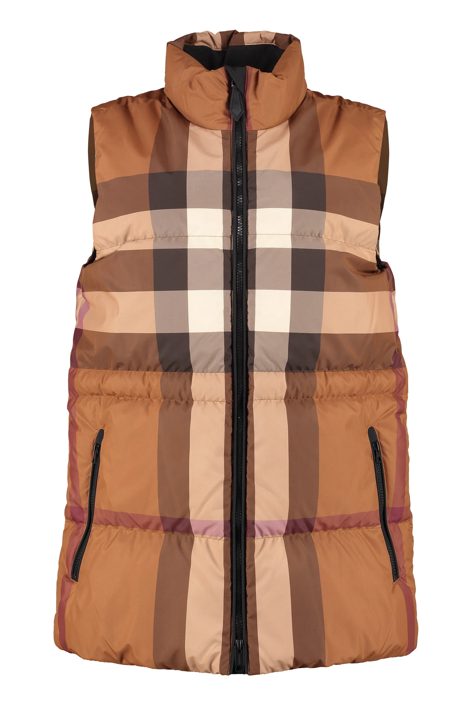 Burberry Checked Padded Jacket