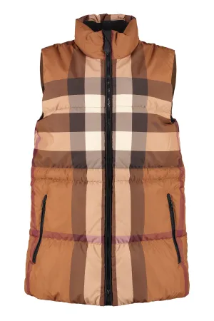 Burberry Checked Padded Jacket