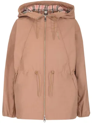 Burberry Drawstring Hooded Jacket
