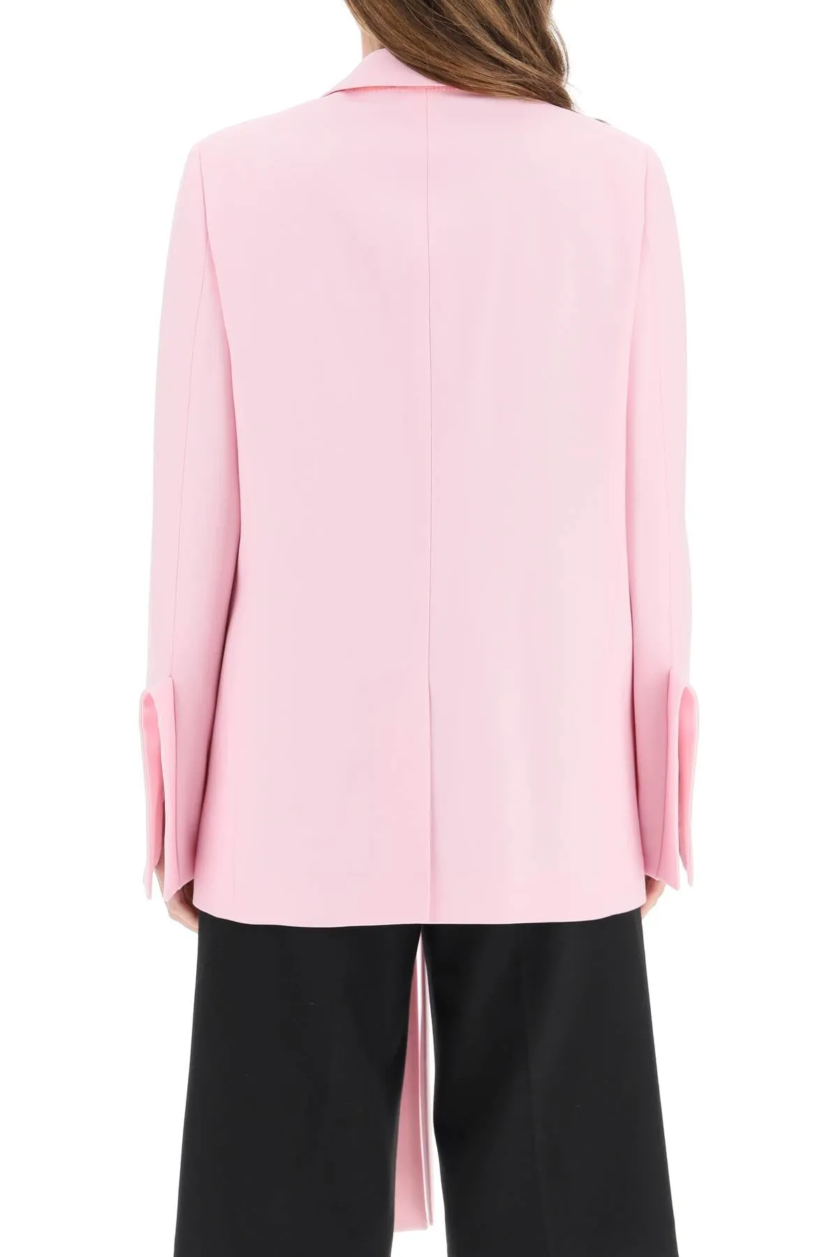 Burberry Exaggerated Lapel Tailored Jacket