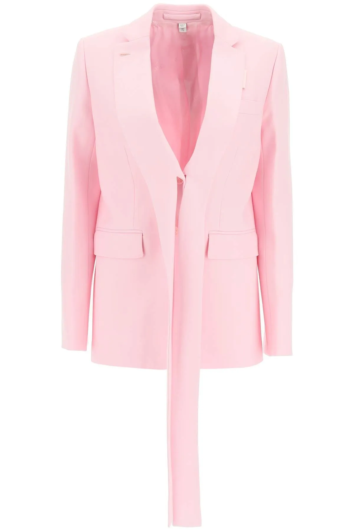 Burberry Exaggerated Lapel Tailored Jacket
