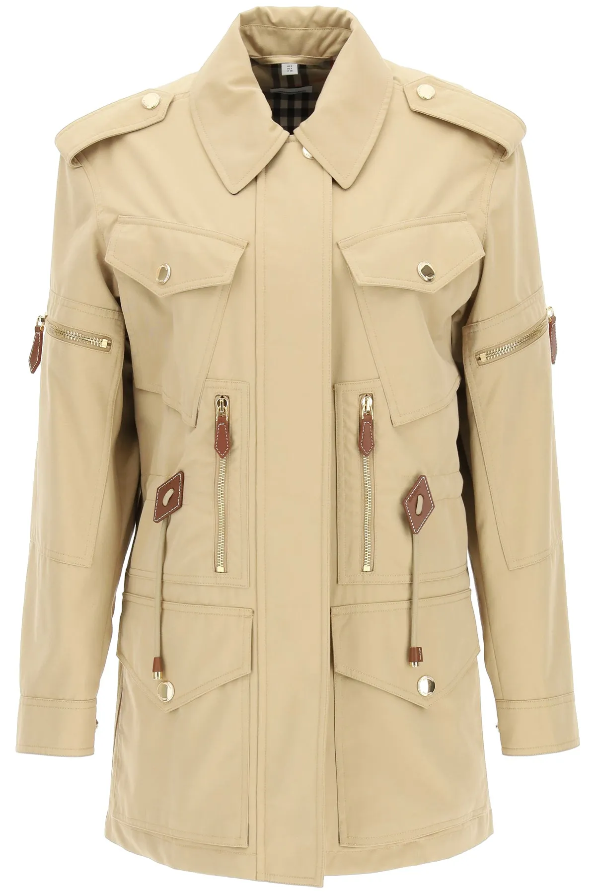 Burberry Flap-Pocket Field Jacket