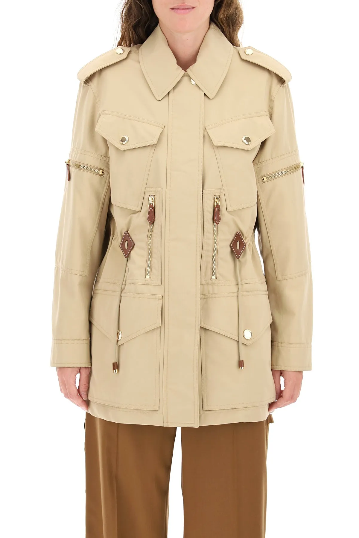Burberry Flap-Pocket Field Jacket