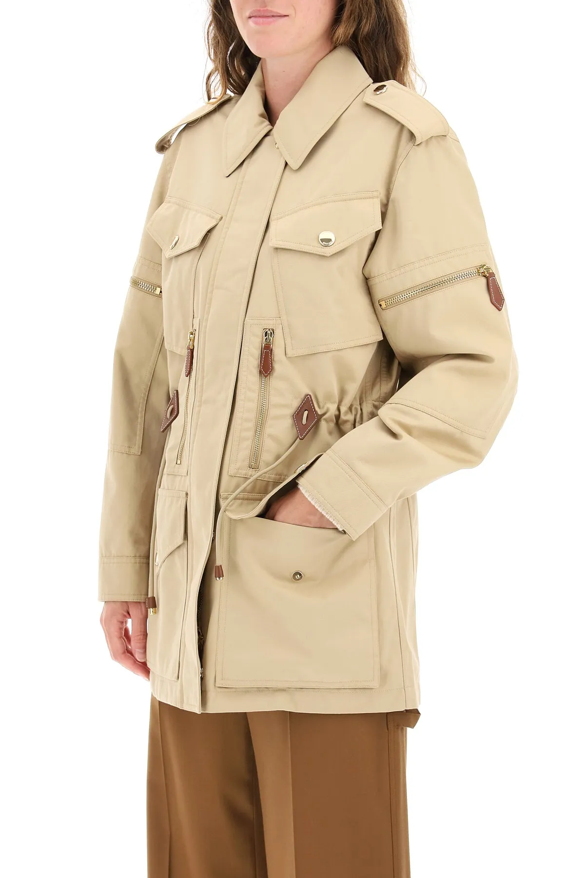 Burberry Flap-Pocket Field Jacket