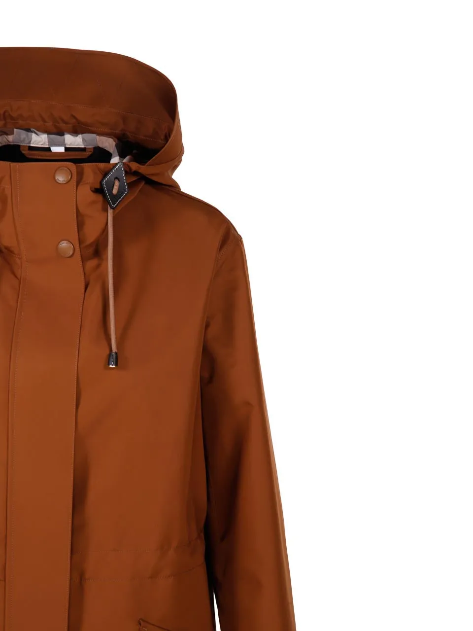Burberry Hooded Drawstring Jacket