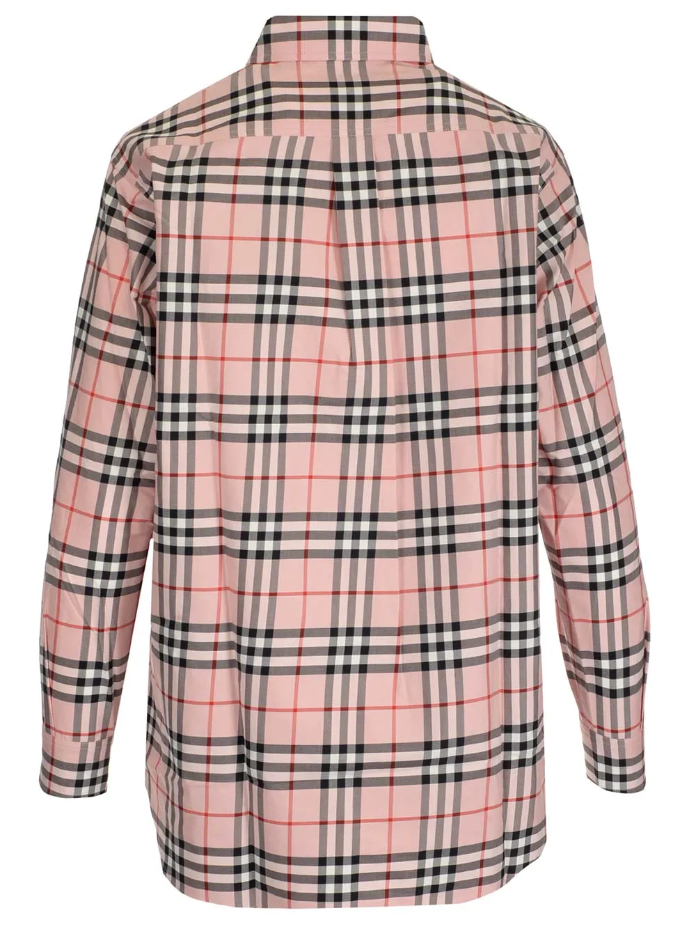 Burberry Logo Embroidered Checked Shirt