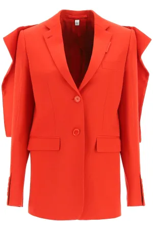 Burberry Panel Detailed Tailored Jacket