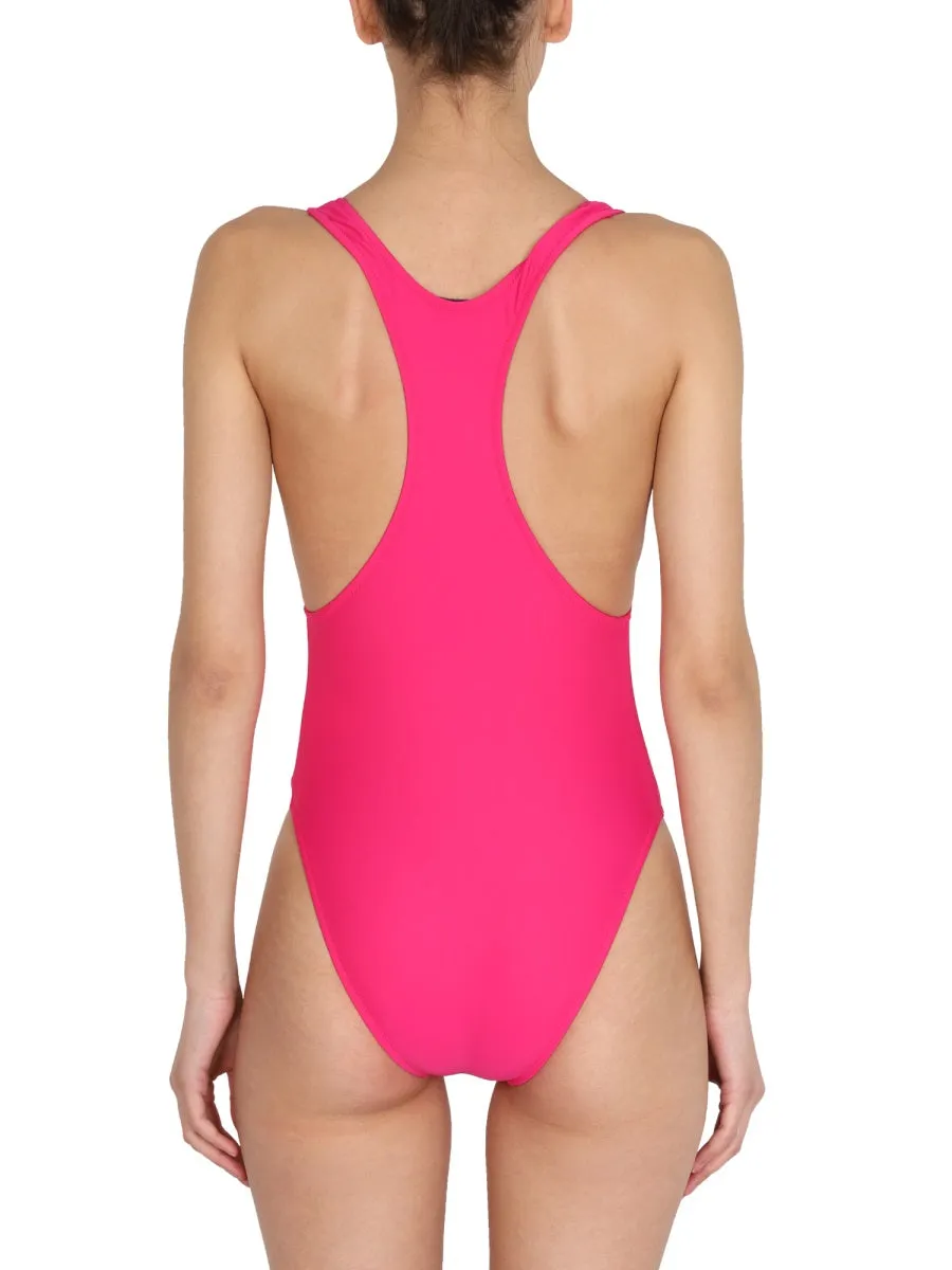 Chiara Ferragni Eyelike Logo-Printed Swimsuit