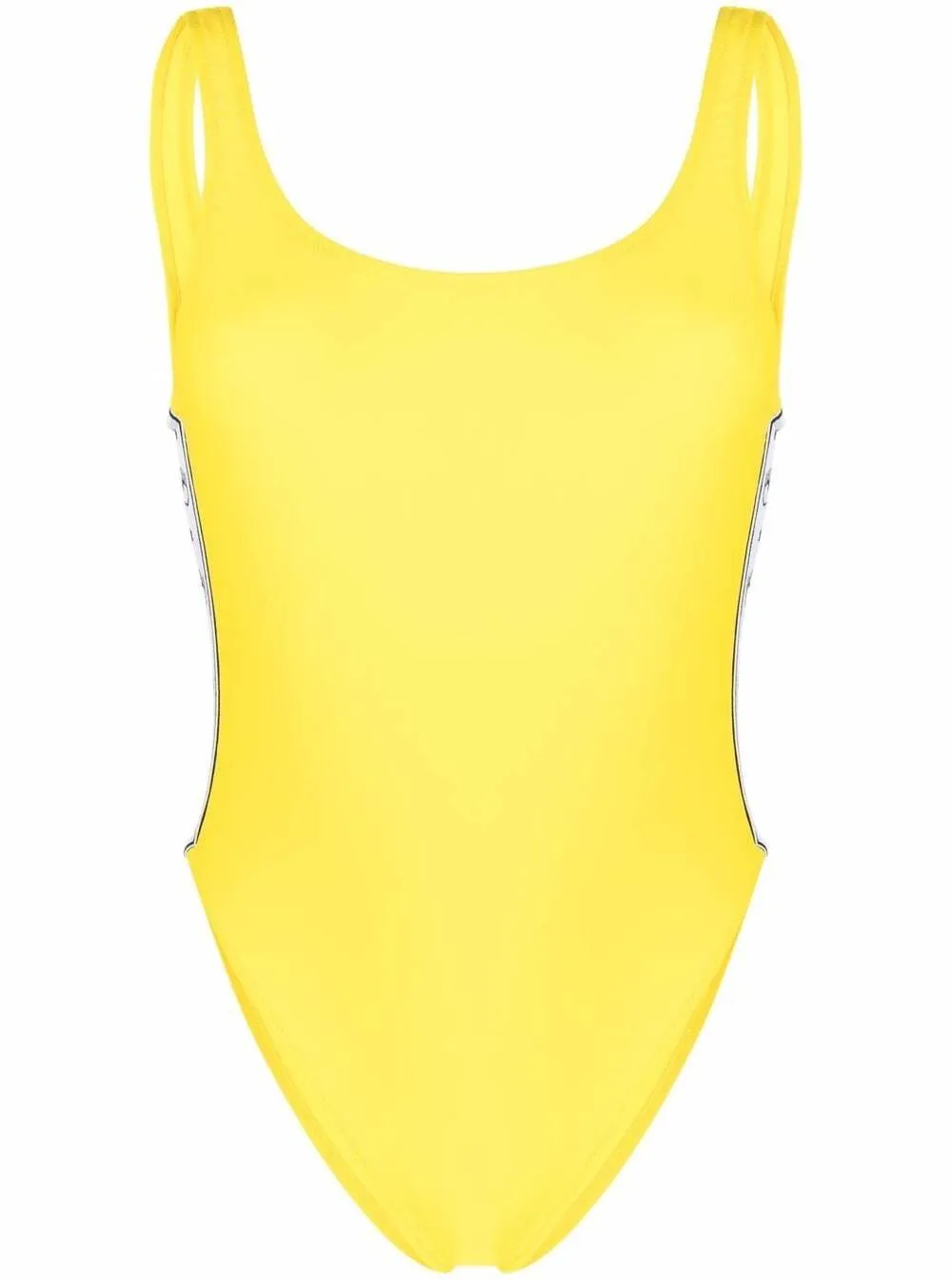 Chiara Ferragni Logo Band One-Piece Swimsuit