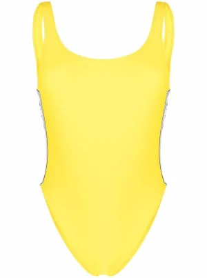 Chiara Ferragni Logo Band One-Piece Swimsuit